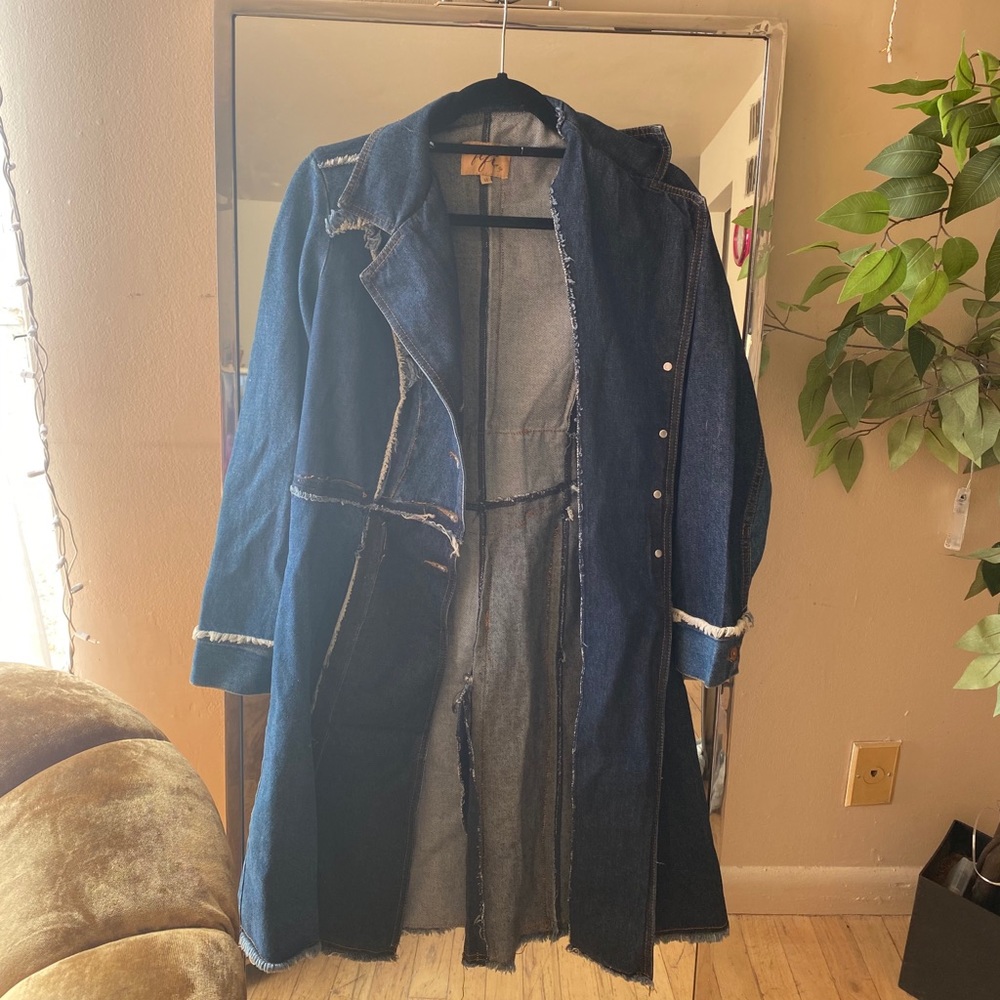 Denim coat!